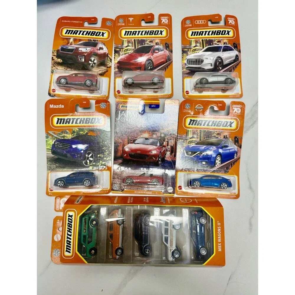 MATCHBOX car lot